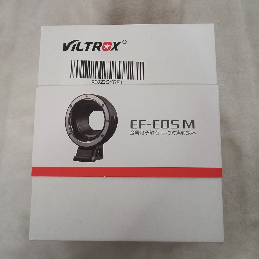 Viltrox EF-EOS M Lens Mount Adapter for Canon EF EF-S Lens to EOS M Camera